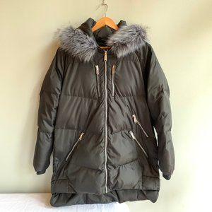 Black Puffer Jacket, Size M, Sam Edelman